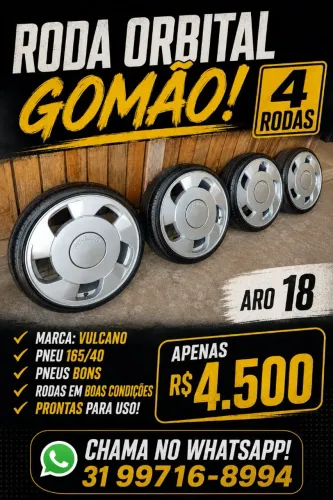 VENDO RODAS ORBITAL ARO 18