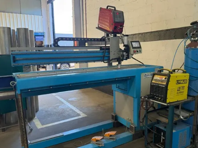 Solda Automatica Logitudinal 
