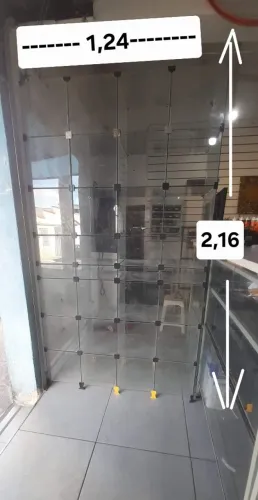 Expositor de vidro