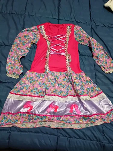 Vestido junino Tam 8-10