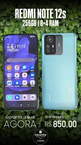 Redmi 12s 256 GB 8+4 RAM 