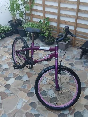 Bicicleta Infantil Aro 20 Roxa - R$ 400