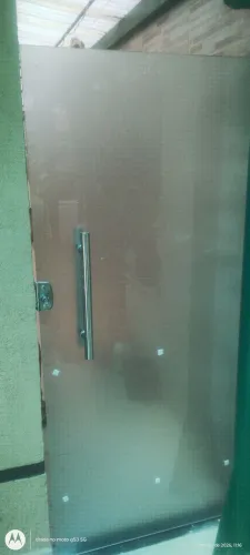 Portão pra acesso com jateamento