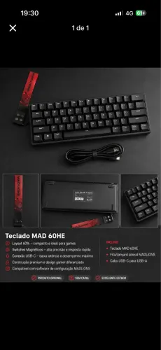Teclado Mad 60 he