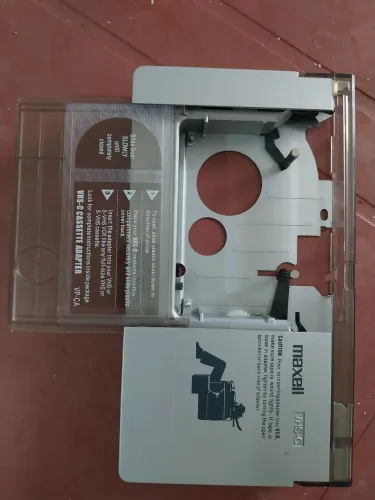 Adaptador manual de fitas vhs 
