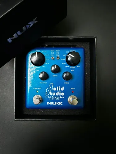 Pedal NUX Solid Studio IR + AMP