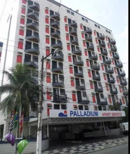 Flat para alugar, Centro - São Vicente/SP