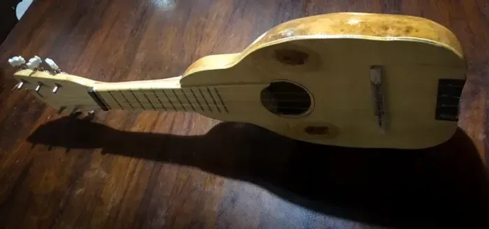 Ukulele de cabaça de 5 cordas- Eddie luthier-linha ecológica