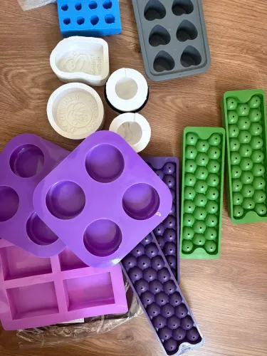 Formas de silicone para sabonete