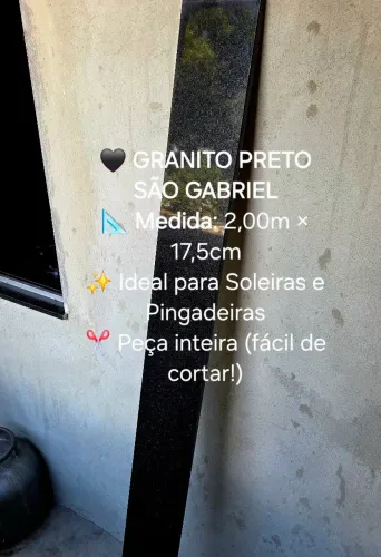 Pedra Preto São Gabriel