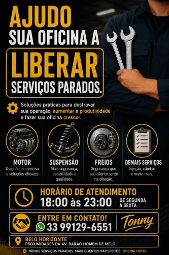 SERVIÇOS DE MECÂNICO AUTOMOTIVO.