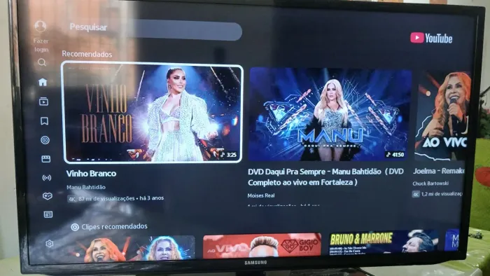 Vendo essa tv da marca Samsung de 40 polegadas SMART tv tudo funcionando 