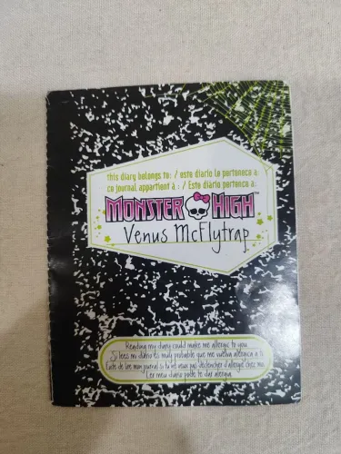 Diário de Venus McFlytrap - Monster High G1 (original)
