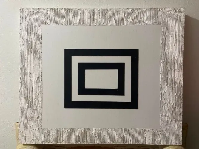 Conjunto quadros tema geometricos