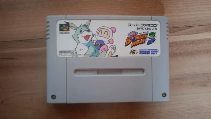 Bomberman 3 original para Super Nintendo ou Super Famicom 