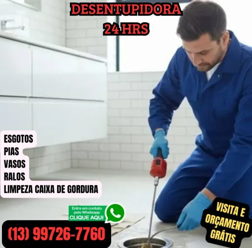 Serviços de Desobstrução Residencial e Comercial 24 Horas