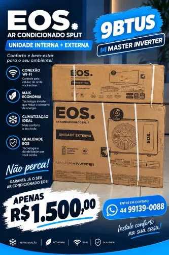 Ar condicionado 9.000 btus