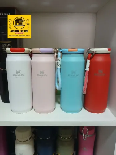 Garrafa Térmica 500ml com cordinha