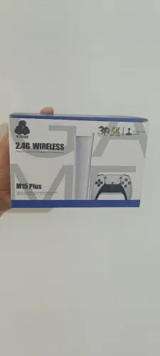 M15 PLUS RETRO CONSOLE DE TV COM DOIS CONTROLES