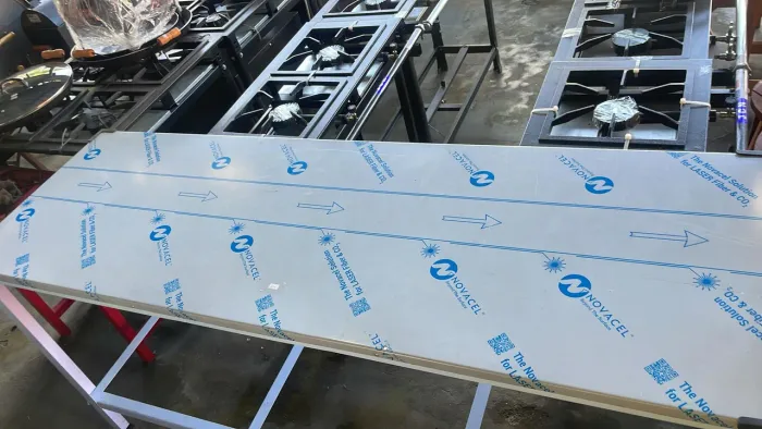 Mesa de inox 1.80x58
