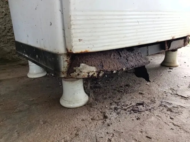 Geladeira Frigidaire Antiga