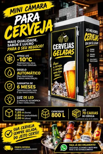 Mini câmara fria