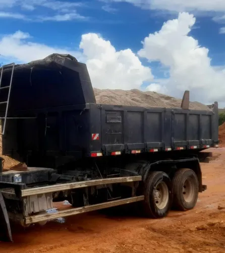Basculante de caçamba truck
