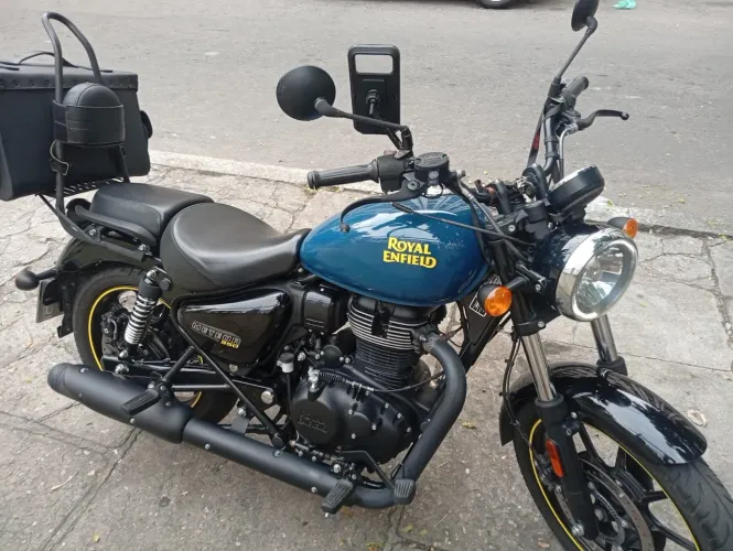 Moto Meteor 350 Fireball azul