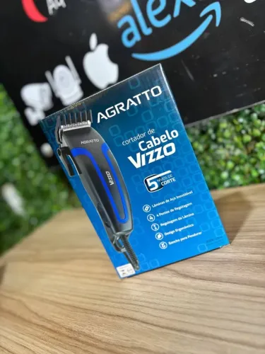 Cortador de Cabelo AGRATTO - PRODUTO NOVO COM GARANTIA