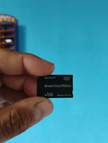 Cartão de memória Memory Stick pro duo 1 gb de memória