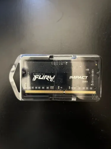 Memória RAM Notebook 16GB DDR4 3200MHz Kingston Fury Impact - Nova Lacrada