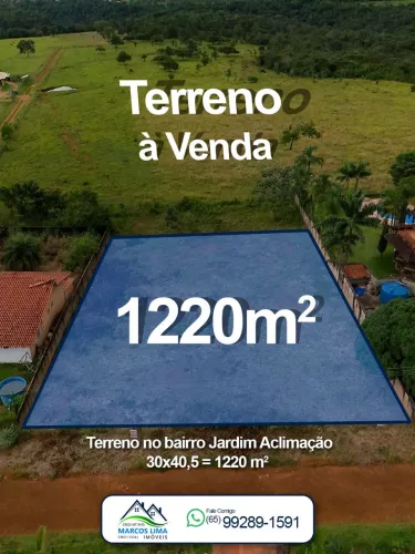 Terreno a venda em Chapada dos Guimarães.