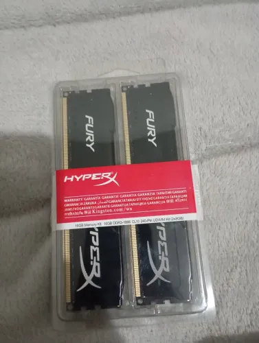 Memória ram ddr3 hyperx Fury 2x8