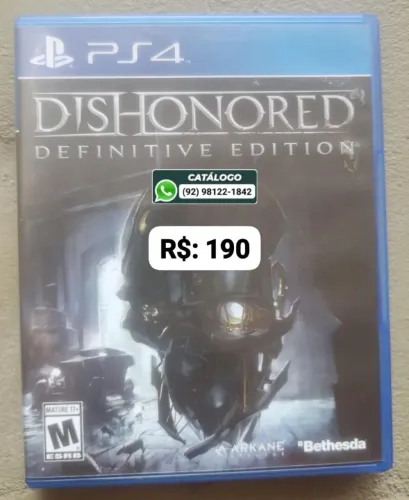 Dishonored Definitive Edition = R$: 190