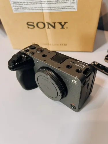 Câmera Sony fx30