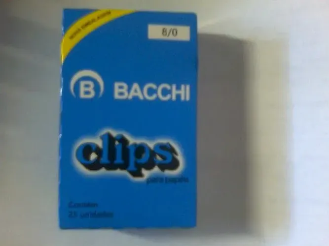 Clips Aço Galvanizado Premium N° 8/0 - Bacchi