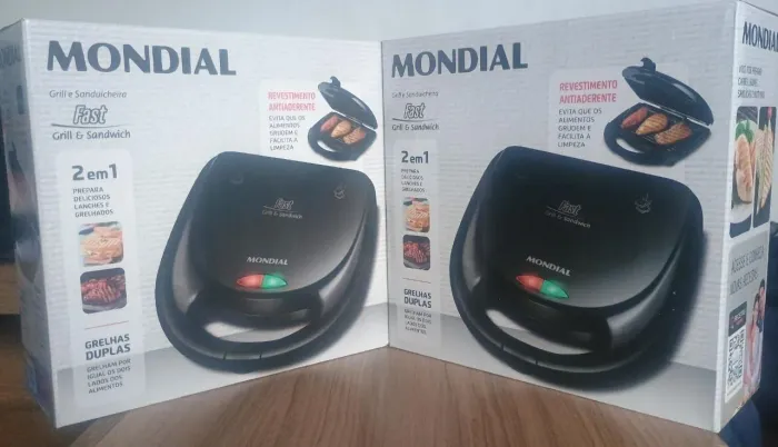 Sanduicheira e Grill Mondial