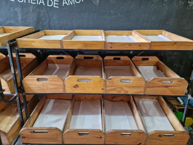 Expositor para Hortifruti 