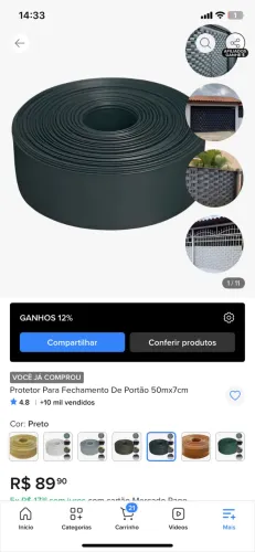 Tapa portão