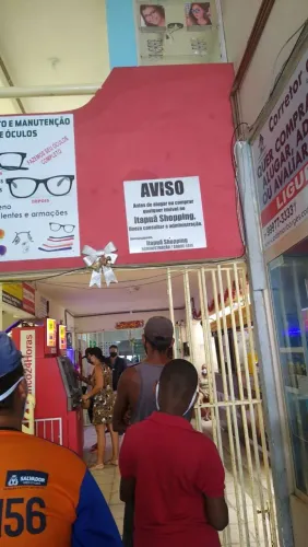 ÓTIMA OPORTUNIDADE! Passo ponto de ótica em pleno funcionamento,