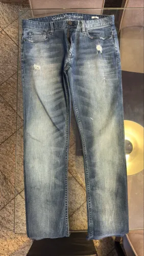 Calça Jeans Calvin Klein slim 42 original