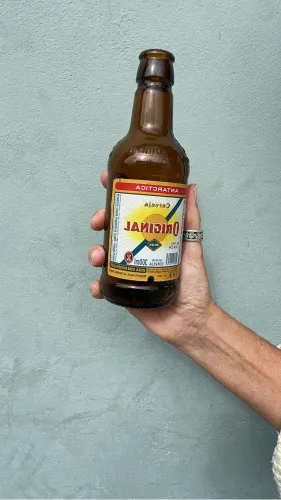 Vasilhame de cerveja barrigudinha 300ml (3 garrafas por R$ 1,00)