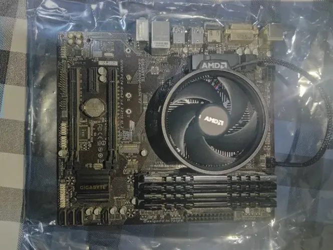 Kit Gamer Ryzen 5 1600 + AB350M + 32GB DDR4