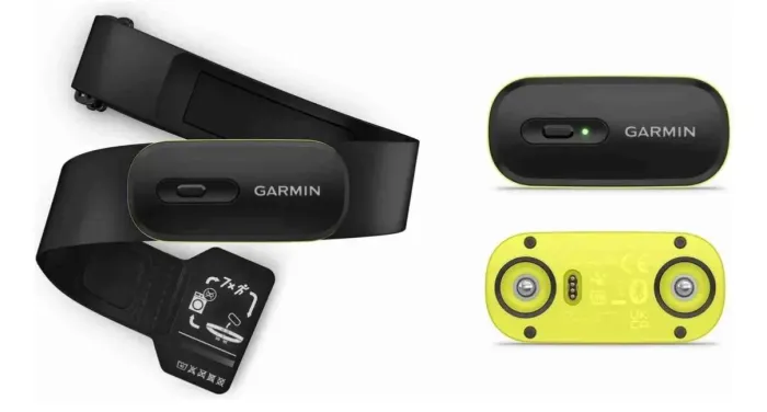 Monitor Cardíaco Peitoral Garmin Hrm-600  M/xl Preto M/GG