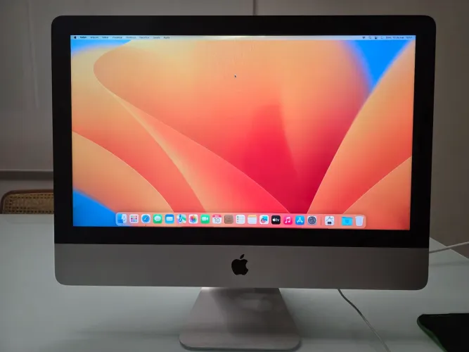 Imac 256ssd com marcas de uso na traseira mid 2017