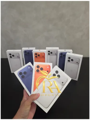 iPhone 17 Pro Max 256GB Novo Lacrado Azul Prata ou Laranja Nota Fiscal Garantia de 1 ano