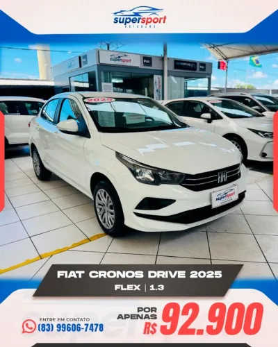 Fiat Cronos Drive 1.3 8V Flex Aut. 2025
