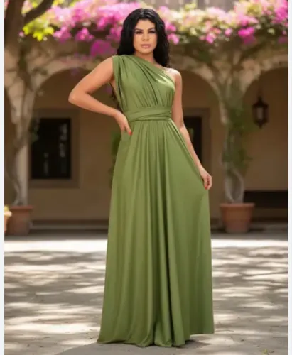 Vestido Verde Oliva Mil Formas