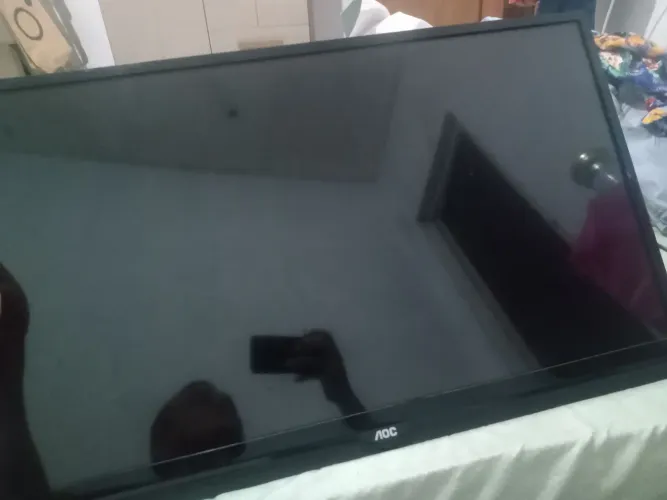 Tv AOC 32 aceito cartões