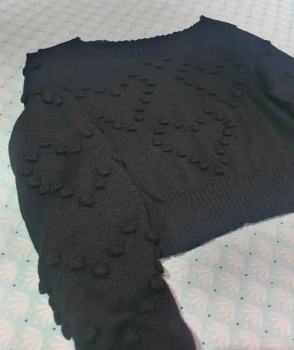 Blusa de frio tricô